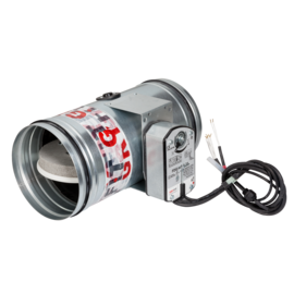 CX-5-Ø100, 24V, brand- og røgspjæld